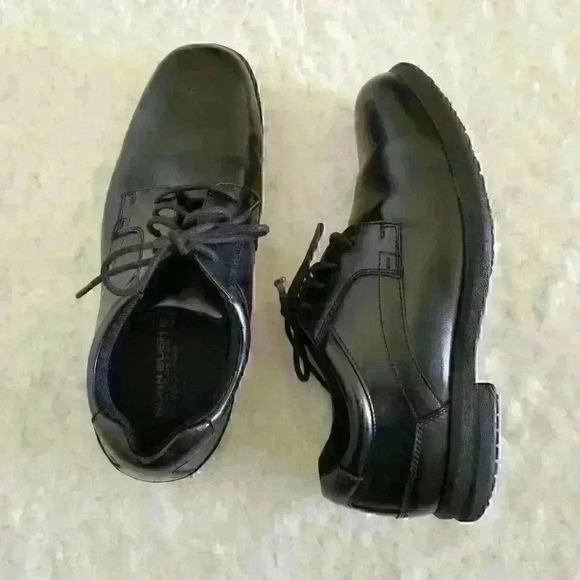 Nunn Bush Men's Sherman Slip Resistant Shoe - Picture 5 of 8